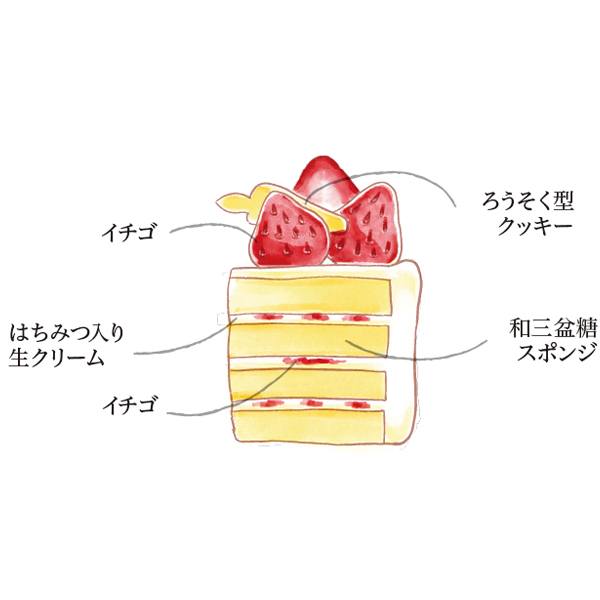 Génoise aux Fraises Spéciaux