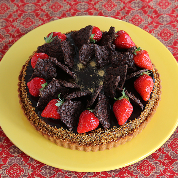 タルト・ド・ノエル・オ・ショコラ・エ・フレーズ