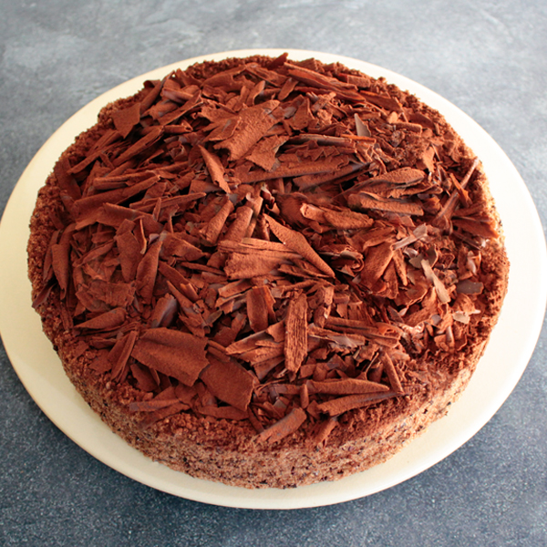 ふんわりチョコレートケーキ（ガトー・オ・ショコラ・ソワイユ）