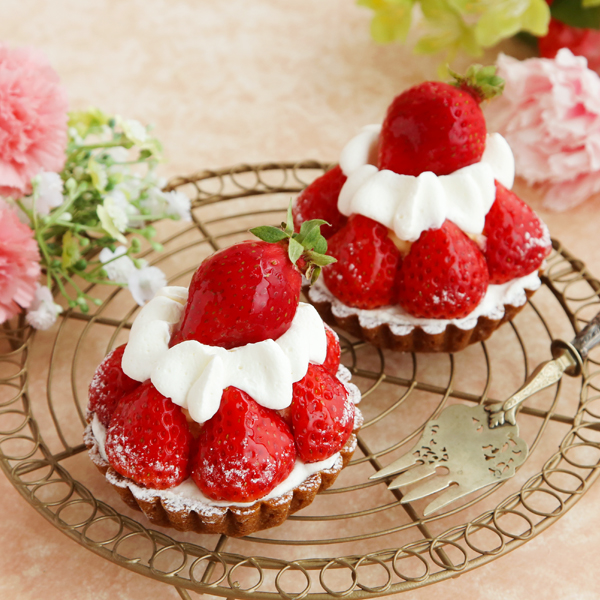 イチゴのタルトレット（タルトレット・オ・フレーズ）