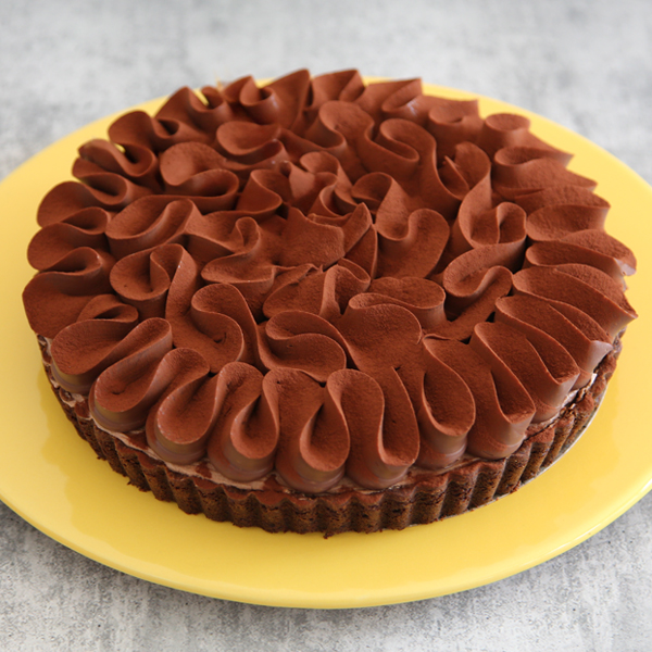 ミルクチョコレートのタルト（タルト・オ・ショコラ・ラクテ）